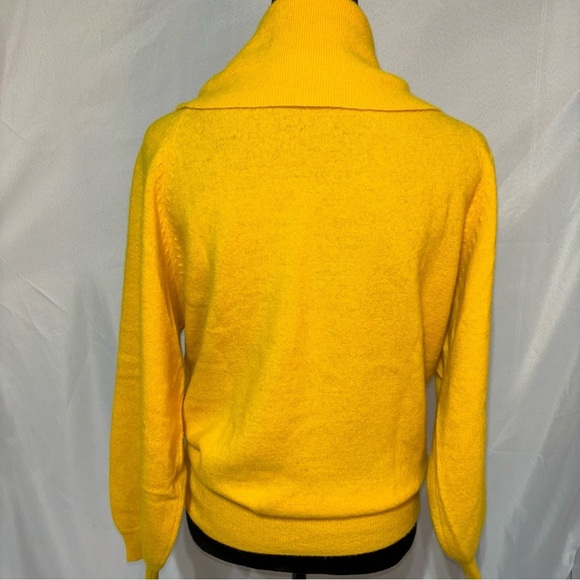 Saks Fifth Avenue Cowl Neck Lambswool/Angora Sweater Size S - Picture 5 of 8